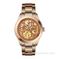 Lucky cloulds Skeleton Lady's Automatic Wrist watches